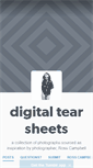 Mobile Screenshot of digitaltearsheets.tumblr.com