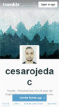 Mobile Screenshot of cesarojedac.tumblr.com