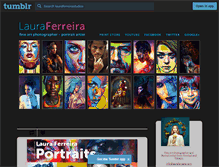 Tablet Screenshot of lauraferreirastudios.tumblr.com