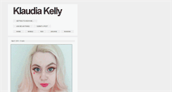 Desktop Screenshot of klaudiakelly.tumblr.com