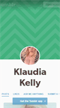 Mobile Screenshot of klaudiakelly.tumblr.com