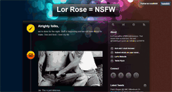 Desktop Screenshot of lor-rose9009.tumblr.com