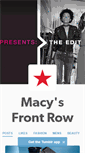 Mobile Screenshot of macys.tumblr.com
