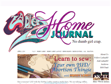 Tablet Screenshot of ladiezhomejournal.tumblr.com