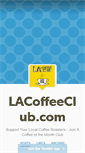 Mobile Screenshot of lacoffeeclub.tumblr.com