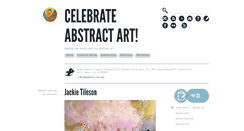 Desktop Screenshot of celebrate-abstract-art.tumblr.com