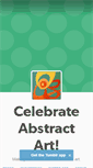 Mobile Screenshot of celebrate-abstract-art.tumblr.com