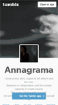 Mobile Screenshot of annagrama.tumblr.com