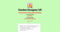 Desktop Screenshot of gardendesigner.tumblr.com