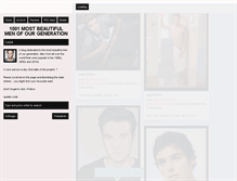Tablet Screenshot of 1001-men-our-generation.tumblr.com