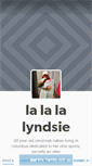Mobile Screenshot of lalalalynds.tumblr.com