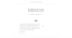 Desktop Screenshot of kodomut.tumblr.com