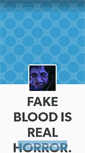 Mobile Screenshot of fake-blood.tumblr.com