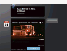 Tablet Screenshot of fake-blood.tumblr.com