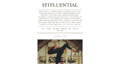 Desktop Screenshot of fitfluential.tumblr.com