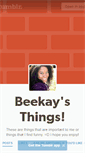 Mobile Screenshot of beekay.tumblr.com
