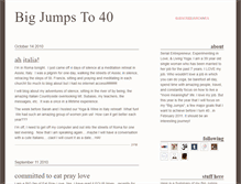 Tablet Screenshot of bigjumpsto40.tumblr.com