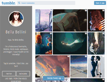 Tablet Screenshot of bellabellini.tumblr.com