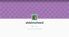 Desktop Screenshot of aidahrasheed.tumblr.com