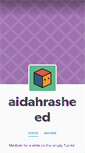 Mobile Screenshot of aidahrasheed.tumblr.com