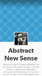 Mobile Screenshot of abstract-newsense.tumblr.com