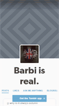 Mobile Screenshot of barbiisreal.tumblr.com