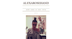 Desktop Screenshot of alexarosehand.tumblr.com
