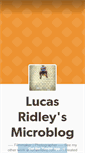 Mobile Screenshot of lucasridley.tumblr.com