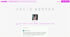 Desktop Screenshot of anniewerner.tumblr.com