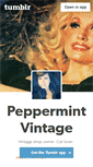 Mobile Screenshot of peppermint-vintage.tumblr.com