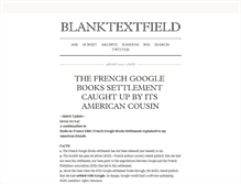 Tablet Screenshot of blanktextfield.tumblr.com