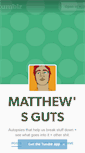 Mobile Screenshot of matthewade.tumblr.com