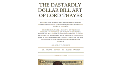 Desktop Screenshot of lordthayer.tumblr.com