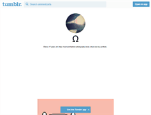 Tablet Screenshot of animedicarta.tumblr.com