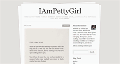 Desktop Screenshot of iampettygirl13.tumblr.com