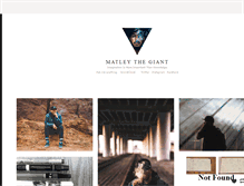 Tablet Screenshot of matleythegiant.tumblr.com