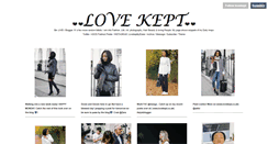 Desktop Screenshot of lovekept.tumblr.com