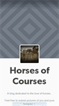 Mobile Screenshot of horsesofcourses.tumblr.com