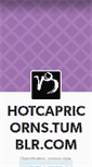Mobile Screenshot of hotcapricorns.tumblr.com