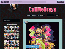 Tablet Screenshot of callmedraya.tumblr.com