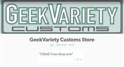 Desktop Screenshot of geekvariety.tumblr.com