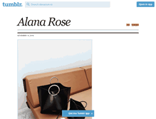 Tablet Screenshot of alanarose-xo.tumblr.com