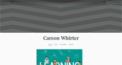 Desktop Screenshot of carsonmcwhirter.tumblr.com