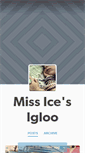 Mobile Screenshot of missice.tumblr.com