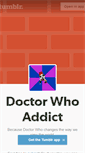 Mobile Screenshot of doctorwho-addict.tumblr.com