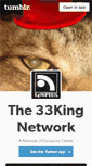 Mobile Screenshot of 33king.tumblr.com