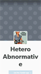 Mobile Screenshot of heteroabnormative.tumblr.com