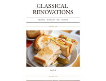 Tablet Screenshot of classicalrenovations.tumblr.com