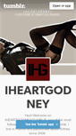 Mobile Screenshot of iheartgodney.tumblr.com