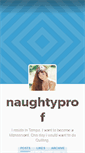 Mobile Screenshot of naughtyprof.tumblr.com